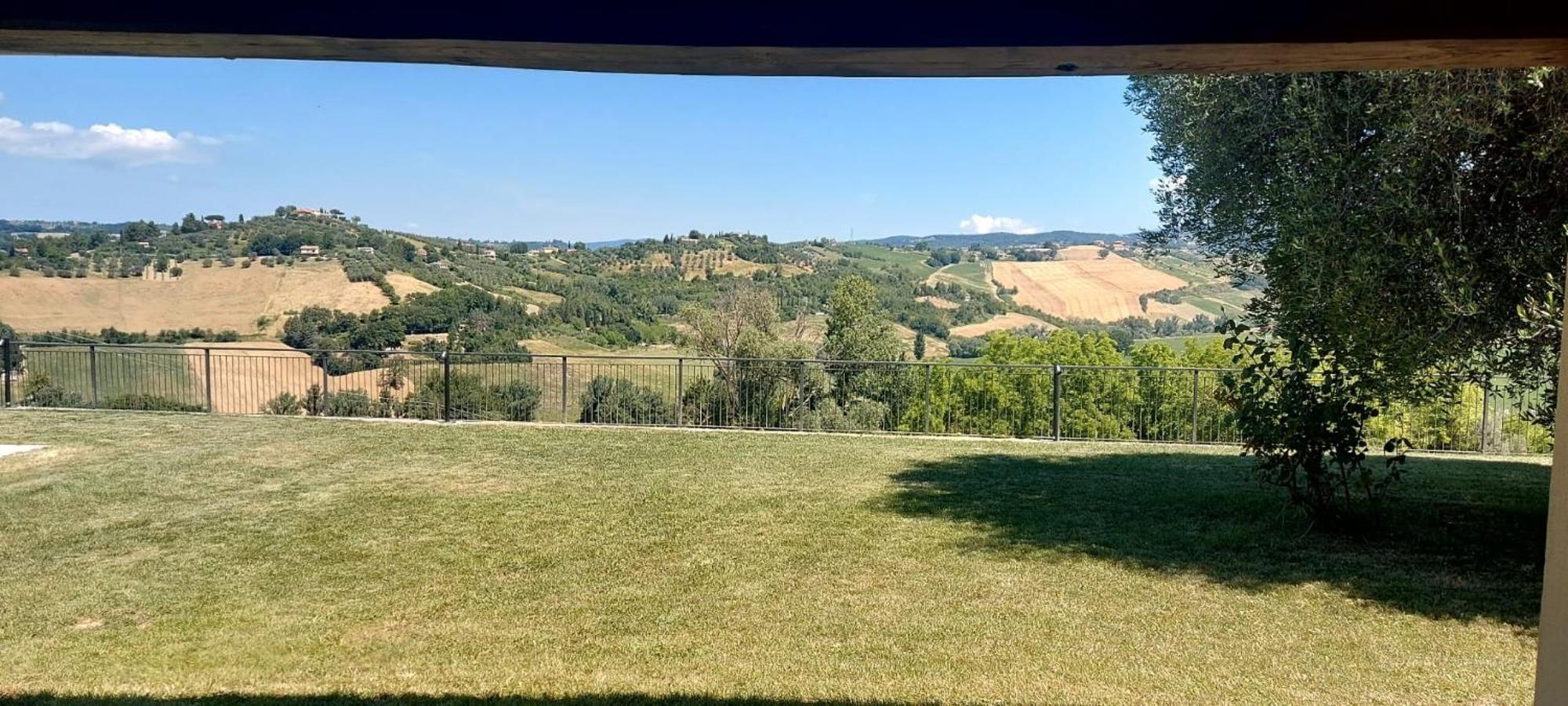 Il Casale Degli Ulivi- Splendido Casale Panoramico Con Piscina A 30 Min Da Roma Gra Villa Calvi dell' Umbria Exterior photo