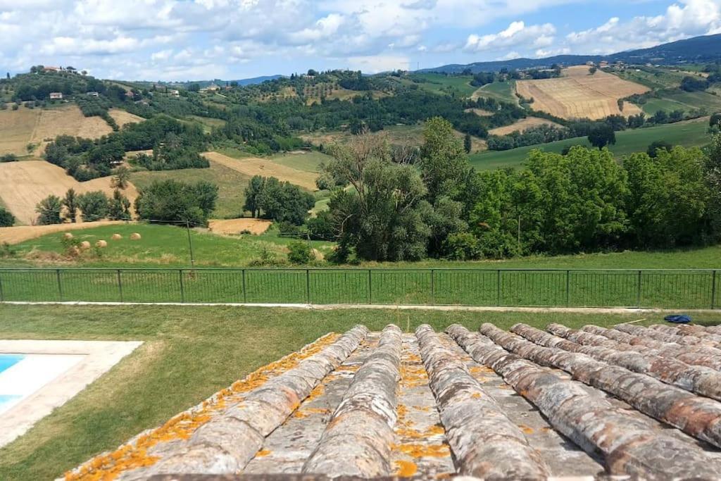 Il Casale Degli Ulivi- Splendido Casale Panoramico Con Piscina A 30 Min Da Roma Gra Villa Calvi dell' Umbria Exterior photo